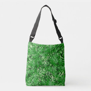 Sac fourre-tout transversal de la fougère verte