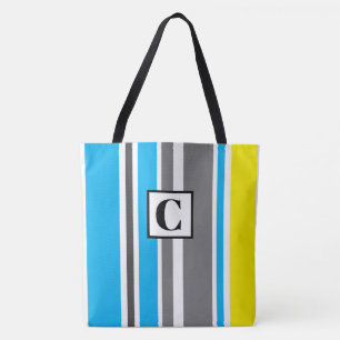 Sac fourre-tout trié monogramme