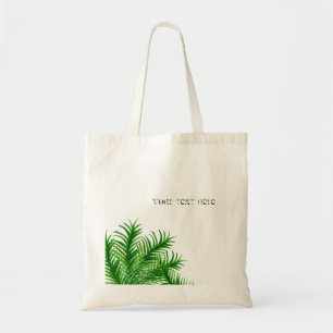 Sac fourre-tout tropical à plage de feuille de