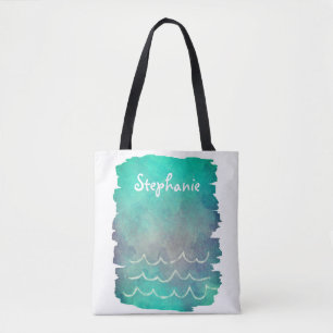 sac fourre-tout tropical personnalisé conception o