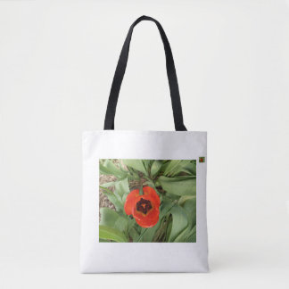 Sac fourre-tout Tulipe rouge