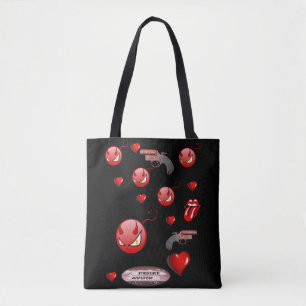 Sac fourre-tout valentines jour amour coeur