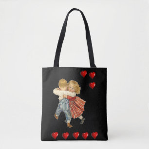 Sac fourre-tout valentines jour amour coeur