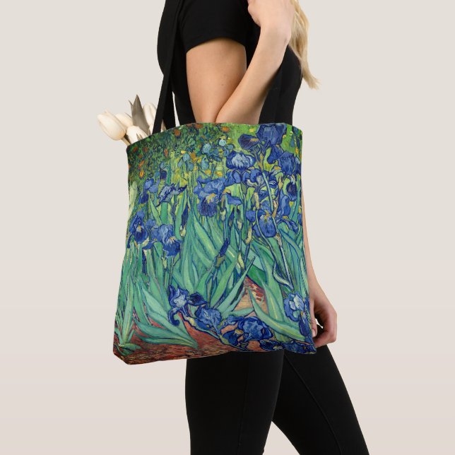Sac fourre-tout Van Gogh Irises (De près)