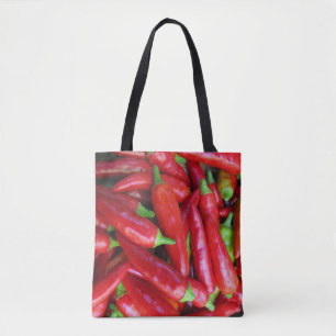 Sac fourre-tout végétal de chili chaud