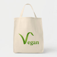 Sac fourre-tout végétalien à épicerie