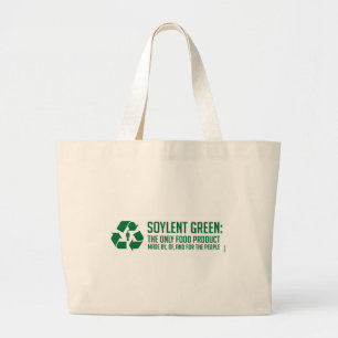 Sac fourre-tout vert à Soylent