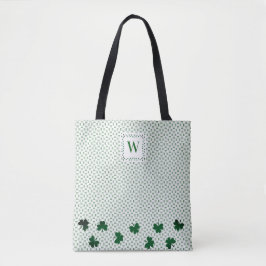 Sac fourre-tout vert shamrock