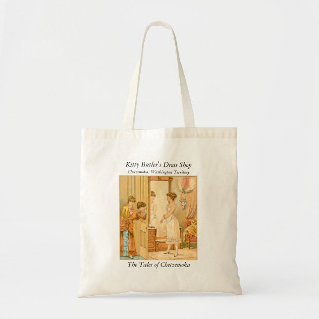 Sac fourre-tout victorien à boutiques de robes (Devant)