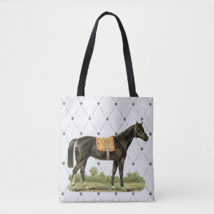 Sac fourre-tout vintage à cheval
