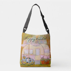 Sac fourre-tout vintage à remorque de traînées