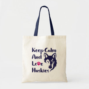 Sac fourre-tout Vintage Sibérien Husky