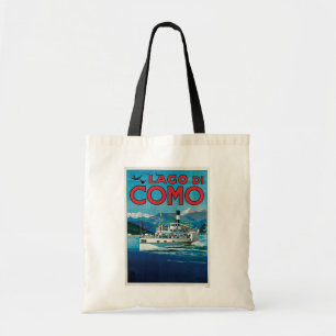 Sac fourre-tout Vintage voyage Lago Di Como Italie