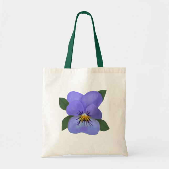 Sac fourre-tout violet (Devant)