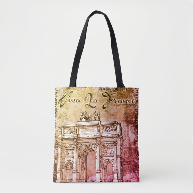 Sac fourre-tout Viva La France (Devant)