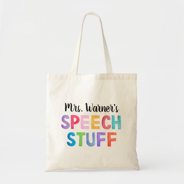 Sac fourre-tout vocal - PERSONNALISER (Devant)