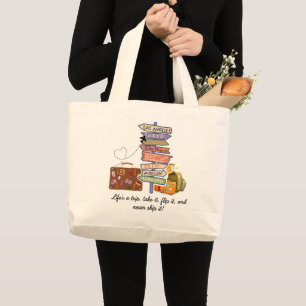 Sac fourre-tout Voyage aventure