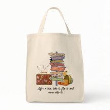Sac fourre-tout Voyage aventure