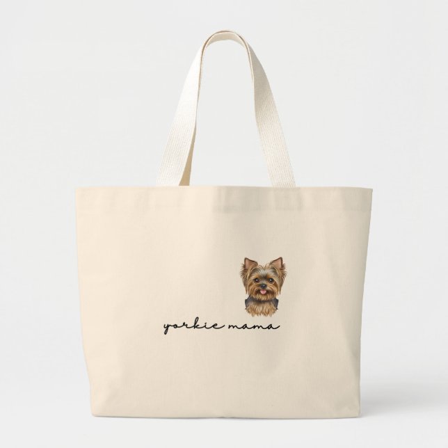 Sac fourre-tout Yorkie Mama (Devant)