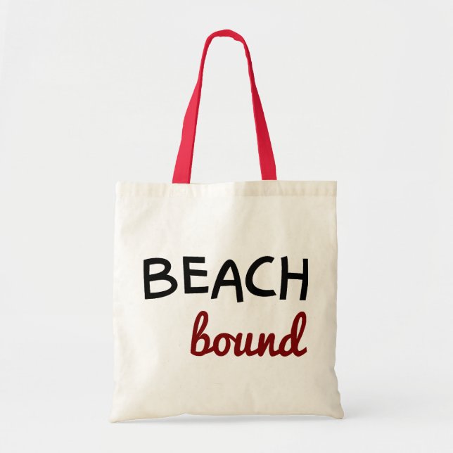 Sac fourre-tout Zazzle Beach Bound (Devant)