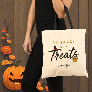 Sac Halloween personnalisé « Pas de farces, que de