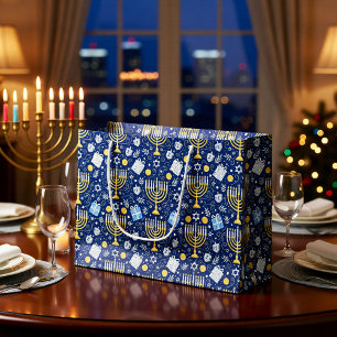 Sac Hanukkah Menorah Cadeau