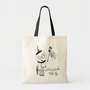 Sac illustré par main unique