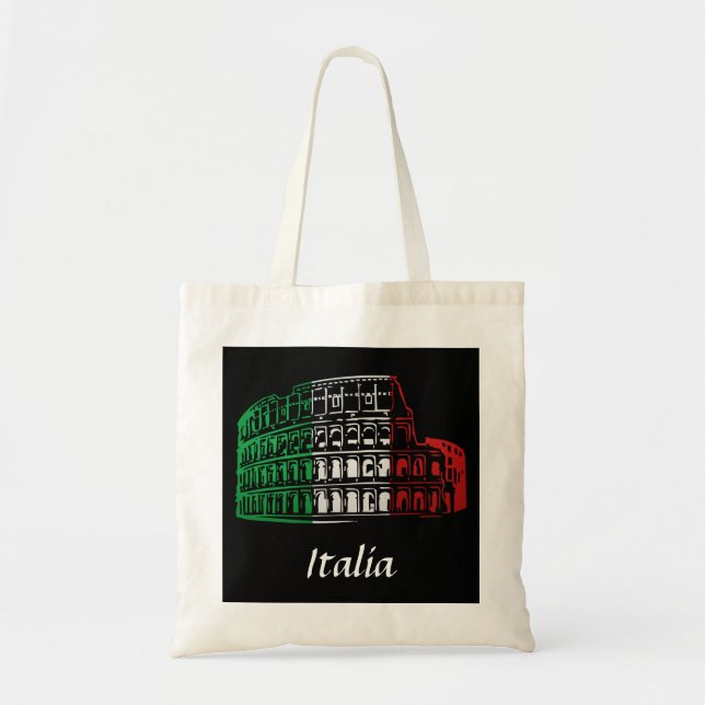 Sac italien de drapeau de Colisé de Rome (Devant)