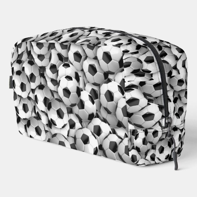 Sac kit Dopp Design Balls de Football (Coin droit)