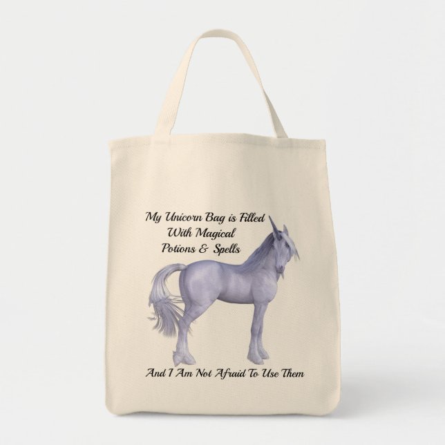 Sac Licorne de Courses (Devant)