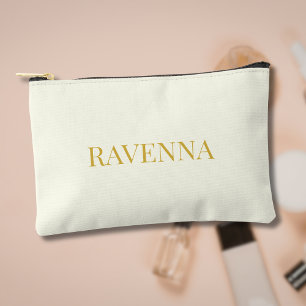 Sac Luxe Personnalisé Serif Nom Cadeau Pour Elle