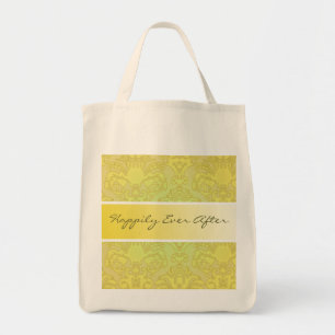 Sac Mariage damassé Olive & Gold