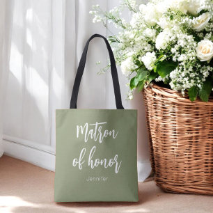 Sac Matrone d'Honneur Vert Sauge Mariage