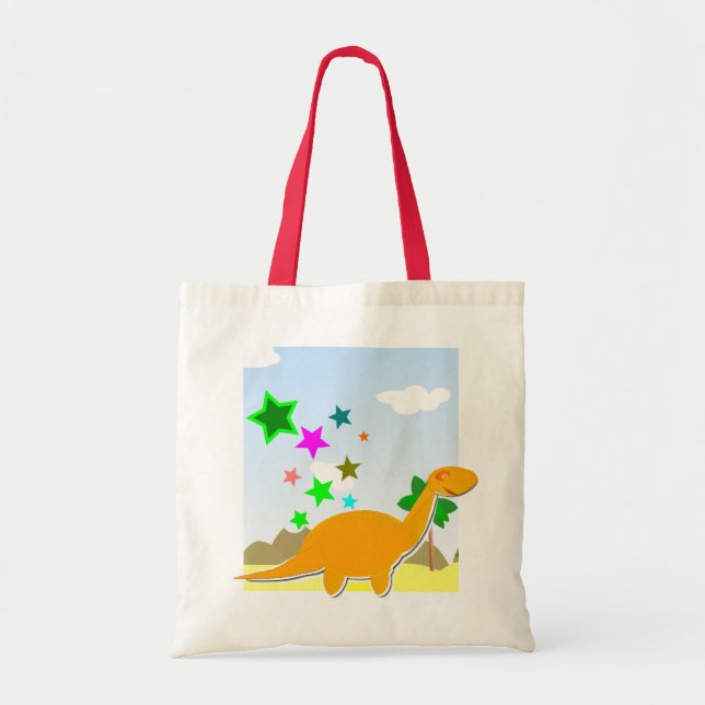 Sac mignon de cadeau de dinosaure (Devant)