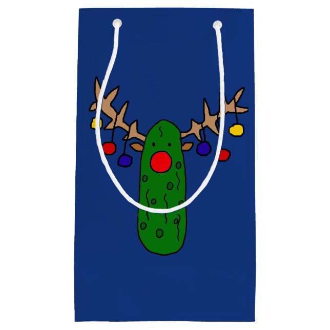 Sac mignon drôle de cadeau de Noël de renne de (Devant)