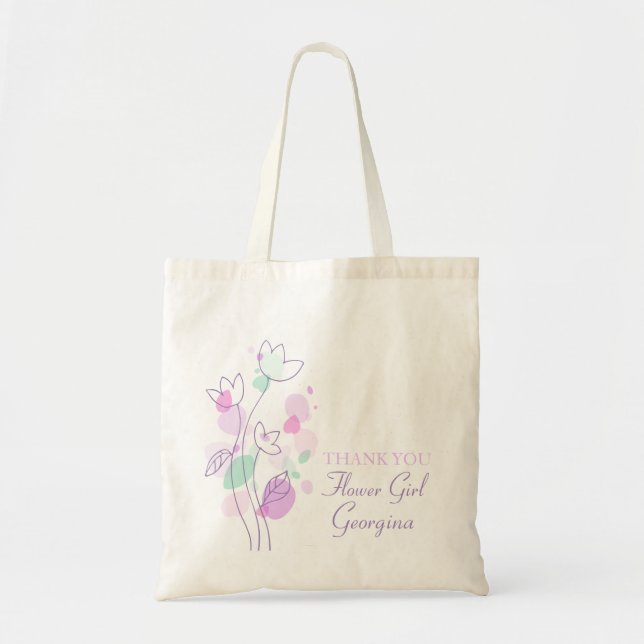 Sac moderne graphique de demoiselle de honneur de (Devant)