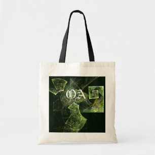 Sac Monogramme Art Abstrait à balance tordue