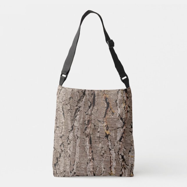 Sac mortuaire à croix d'écorce d'arbre (Dos)