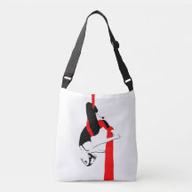 Sac mortuaire aérien à croix de danse -- Soies et