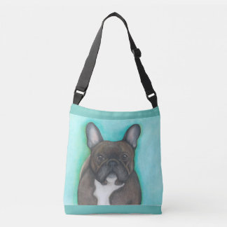 Sac mortuaire Brindle à croix de bouledogue