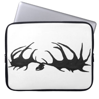 Sac noir de l'électronique de crâne de Megaloceros