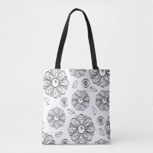 Sac noir et blanc