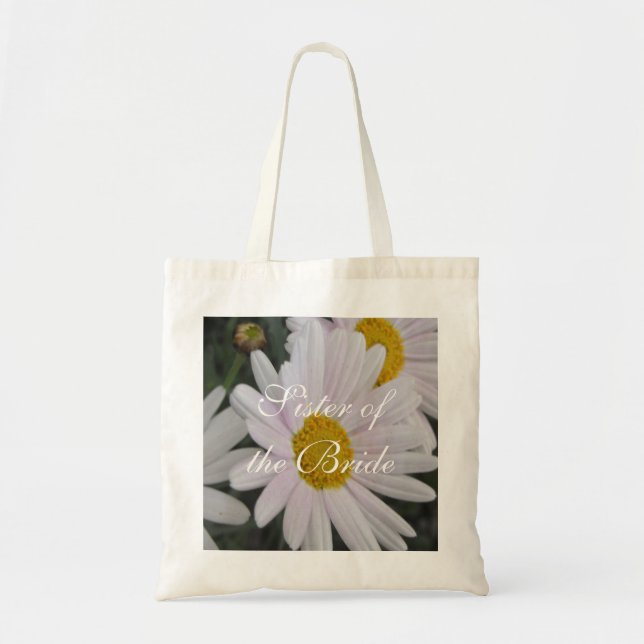 Sac nom, fleurs de marguerite (Devant)