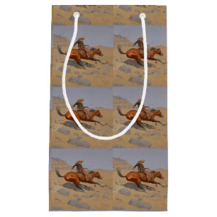 Sac occidental de cadeau de cowboys