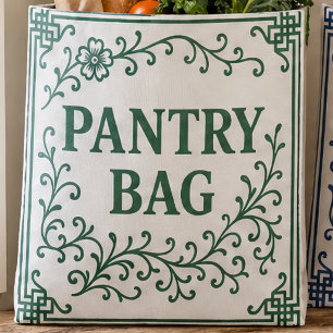 SAC PANTRY "THÉ VERT" - SAC FOURRE-TOUT CHINOISERI