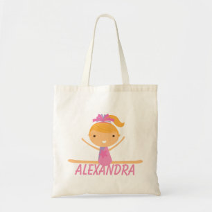 Sac personnalisé de gymnastique de filles