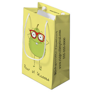 Sac personnalisé de lunettes de shopping pour méde