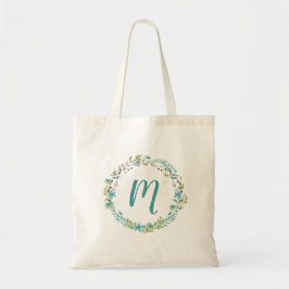 Sac personnalisé floral peint de toile de