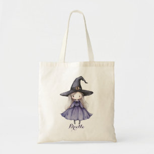 Sac personnalisé pour bébé sorcière pour la chasse