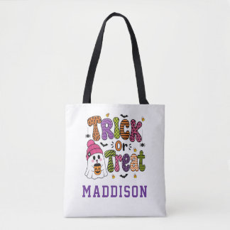 Sac personnalisé pour enfants fantôme mignon pour